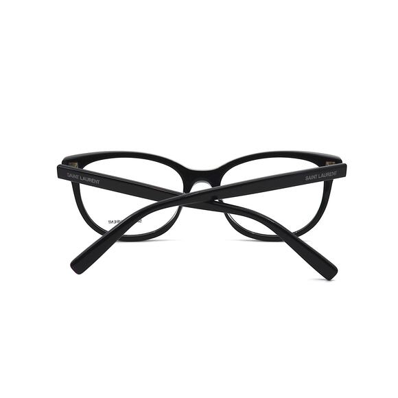SAINT LAURENT SL 504 001 BLACK EYEGLASSES FRAME - Picture 6 of 10